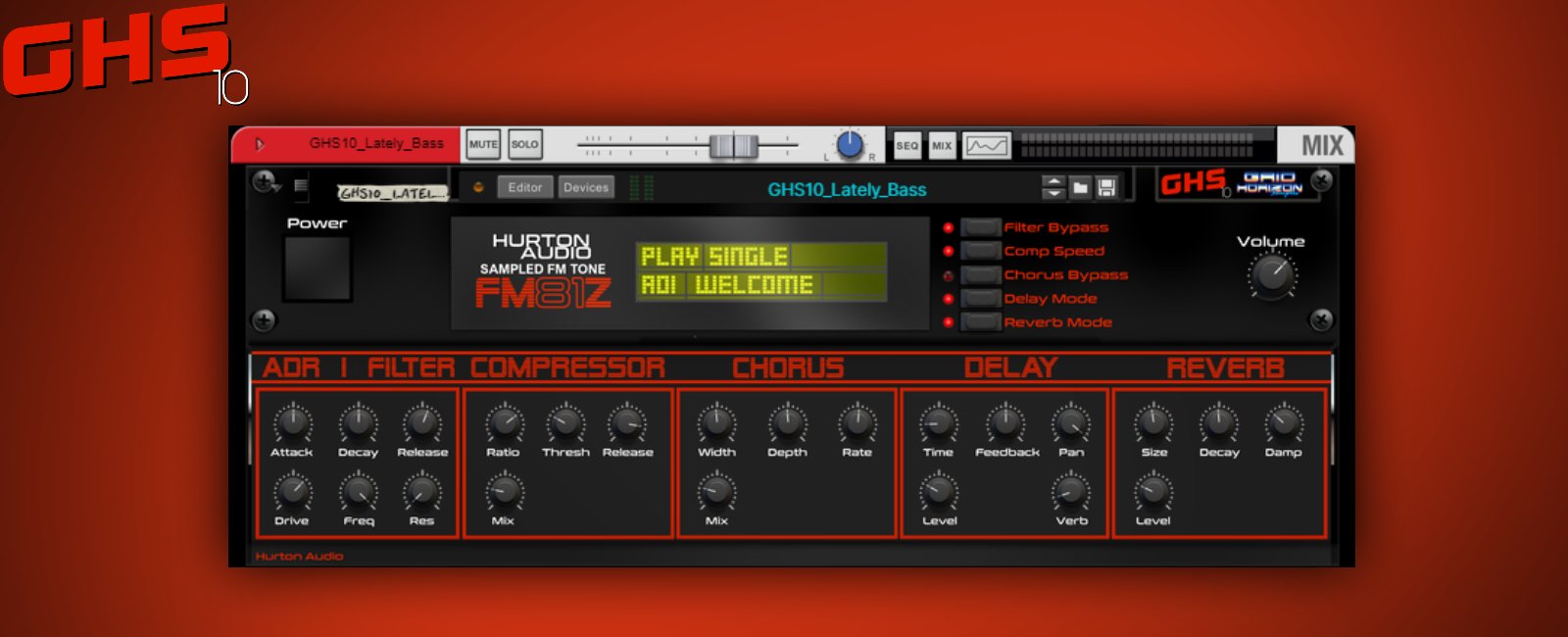 GHS10 Yamaha TX81Z ReFill — HURTON AUDIO
